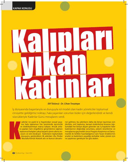 We keep hitting the glass ceiling – report page 1