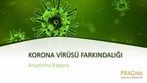 Coronavirus awareness research – report page 1