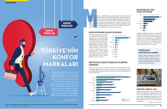 Türkiye’nin Konfor Markaları – rapor sayfası 1